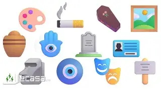 3D Emojis Part 50 - Other Object Emojis | Fluent Emojis | English Vocabulary