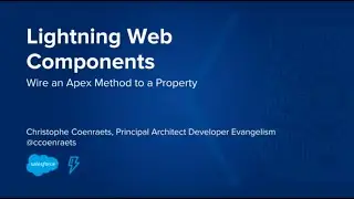 Lightning Web Components: Wire an Apex Method to a Property