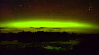 Northern Lights Timelapse 9/8/15 Central Minnesota