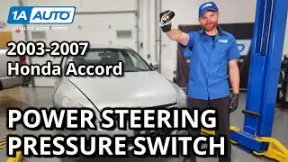 How to Replace Power Steering Pressure Switch 2003-2007 Honda Accord