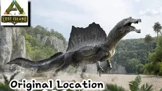 ARK Lost Island || One & Only Location Of Spinosaurus & Taming.