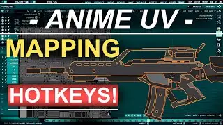 Blender Anime UV-Mapping Hotkeys (In 2 Minutes!!)