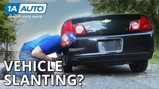 Clanking, Banging or Slanting Car or Truck! Broken Coil Spring?