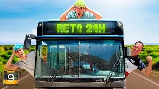 24 HORAS ENCIMA DEL AUTOBUS! (CASI se QUEMA)