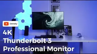 BenQ PD3220U Thunderbolt Monitor for Mac Graphic Designer Desk Setup