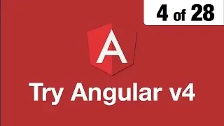 Try Angular v4 // 4 of 28 // Ng Generate New Component