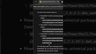 Install PowerShell (pwsh-lts) on Linux Ubuntu LTS