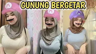 GUNUNG BERGETAR😍 KUMPULAN TIKTOK HIJAB GUNUNG GEDE | HIJAB TOBRUT FYP TIKTOK