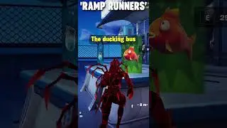 When Your Friend Is Just About To Clear 'RAMP RUNNERS' #fortnite #fortniteclips #fortnitecreative