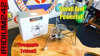 Lightweight Emergency Gear   Firemaple Trident Foldable Portable Butane Stove