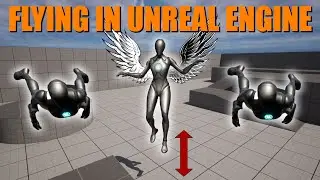 How To Fly With Animations In Unreal Engine 5 | Part 2/2 (Tutorial)