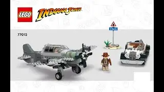 LEGO® Indiana Jones™ 77012 Fighter Plane Chase Building Instruction