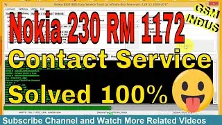 nokia asha 230 contact service solution | nokia rm 1172 contact service flash file by GSM INDUS