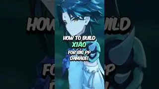 How to Build XIAO for BIG PP Damage #genshinimpact #genshin #xiao #hoyoverse