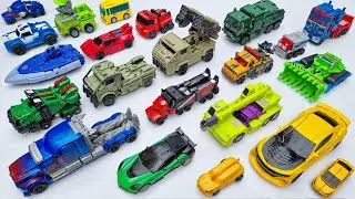 TRANSPPORTING Vehicle New TRANSFORMERS: Optimus, Excavator, Crane, Truck, Robot Tobot Rescue Movie