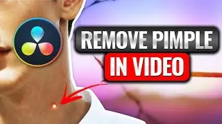 Remove Pimple Blemish in Video with Motion Tracking in DaVinci Resolve