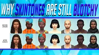 Why CC creators can make better skin tones than the Sims 4