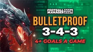 The UNSTOPPABLE Goalscoring 343 FM24 Tactic | Football Manager 2024 Best Tactics