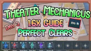 Theater Mechanicus 1.6x Tower Only Guide (816 Pts) | Genshin Tower Defense Perfect Clear Day 3