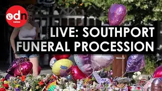 LIVE: Funeral Procession for Southport Stabbing Victim Elsie Dot Stancombe