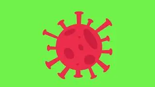 Covid Virus Cell Green Screen Video || green screen effects video New