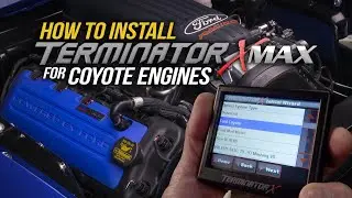 How to Install a Holley Terminator X Max ECU on a Ford Coyote Engine