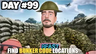 100 DAYS IN MILITARY MAP CREATIVE 2.0 FORTNITE - HOW TO FIND BUNKER SECRET CODE LOCATIONS