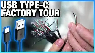 Why USB3 Type-C Isn’t on More Cases | How Cables Are Made Factory Tour