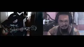 Jcraft SC-2 Lespaul | NUX MG300 | As I lay Dying - Through Struggle Guitars Laurence ft. Jason