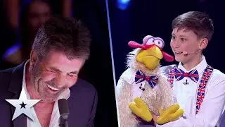 HILARIOUS double act Jamie and Chuck are as chick as thieves | The Final | BGT 2022