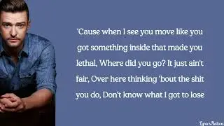 Justin Timberlake - TKO (lyrics)