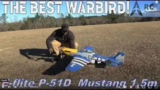 Super Cool! My E-flite P-51 Mustang Takes Off on Its Own – Watch This!