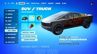 New *FREE CYBERTRUCK* UPDATE in FORTNITE!