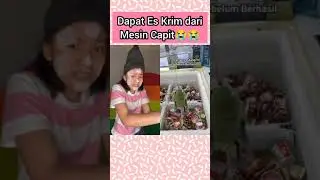 Main Mesin Capit Es Krim Viral ! Semoga dapat kalau tidak aku Nangis 