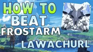 How to EASILY beat Frostarm Lawachurls in Genshin Impact - Free to Play Friendly!