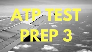 Part 3: FAA Test ATP Airline Transport Pilot and Aircraft Dispatcher ADX Calculation Tutorial (HD)