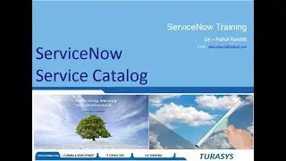 ServiceNow Service Catalog