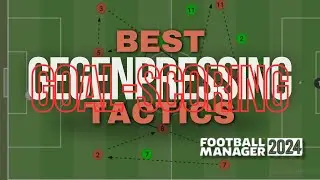 Best Gegenpressing and Goal-Scoring Tactics In FM24 | 2+ Goals in Every Match.