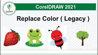 How to Change color any JPG, PNG or Bitmap in CorelDraw 2021 Replace Color Legacy tutorial by, Amjad