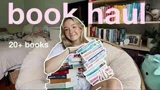 HUGE book haul 20+ books