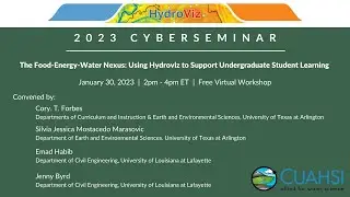 The Food-Energy-Water Nexus: Hydroviz Supports Undergraduate Learning of Socio-Hydrologic Issues.