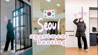 Apartment hunting in Seoul, Korea | Seoul Apartment Tour (with rent prices)