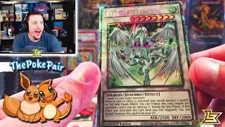 Pulling the $600 STARDUST DRAGON from DAWN OF MAJESTY - STARLIGHT RARE! (Yu-Gi-Oh Cards Opening)