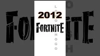 Fortnite Logo Evolution #trending #evolution #history #fortnite