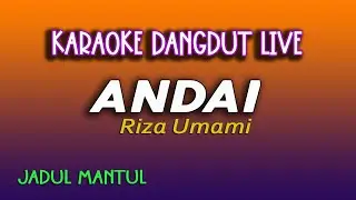 ANDAI -  RIZA UMAMI - KARAOKE DANGDUT NO VOKAL