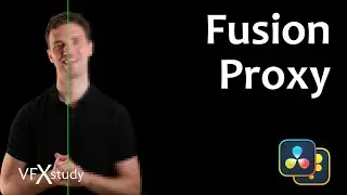 Proxy Mode in Fusion for Performance #davinciresolvefusion #blackmagicfusion