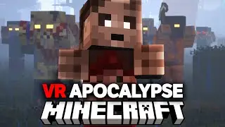 Surviving the Minecraft Zombie Apocalypse in VR