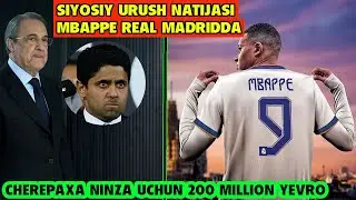 MBAPPE REAL MADRID FUTBOLCHISI, YOXUD SIYOSIY URUSH BOSHLANDI