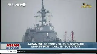 Japanese destroyer JS Suzutsuki makes port call in Subic Bay