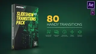 Slideshow Transitions Pack [After Effects Project]